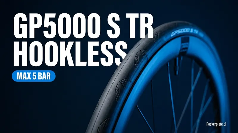  GP5000 S TR a koła hookless: kompatybilność i ciśnienia
