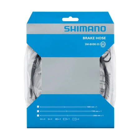 SHIMANO Przewód hamulca tarczowego SM-BH90-SS Proste 1700 mm Czarny