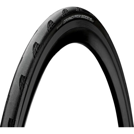 Opona Continental Grand Prix 5000 S TR 25mm 700x25C 25-622 czarna/czarna Zwijana 250g 