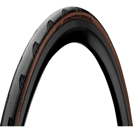 Opona Continental Grand Prix 5000 S TR 28mm 700x28C 28-622 czarna / brązowa