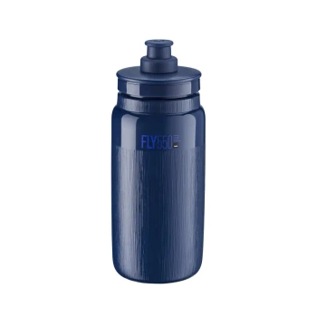 Bidon rowerowy Elite FLY TEX 550 ml granatowy (Dark Blue)