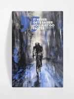 Plakat Obraz na Aluminium dla kolarza – wzór PD04G, druk na metalu