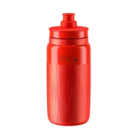 Elite Bidon FLY TEX Czerwony, Red, Grey Logo 550ml